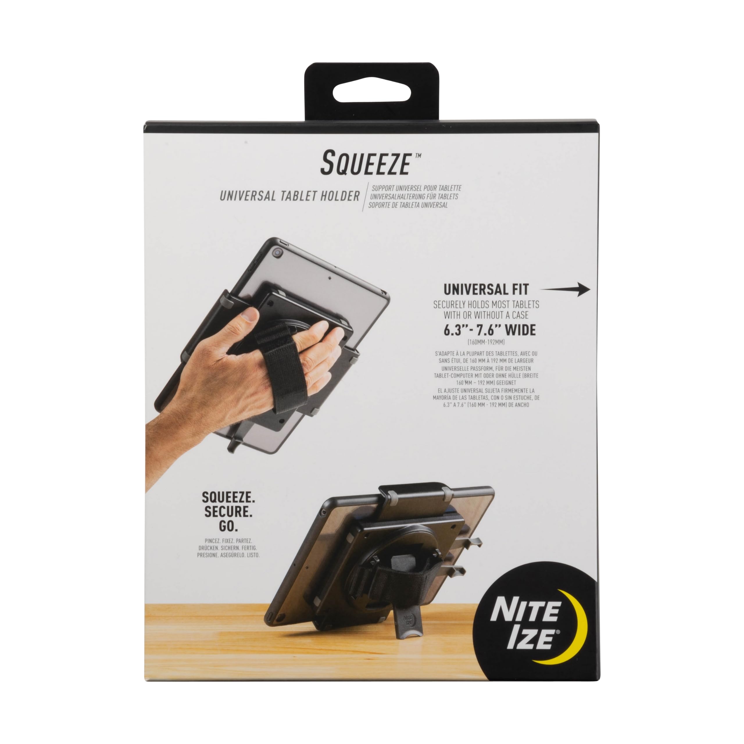 Amazon.com: Nite Ize Squeeze Universal Tablet Holder, Tablet Stand